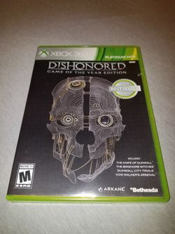 Dishonored Game of The Year Edition Xbox360