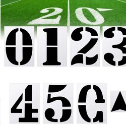 MOTIONCHIC FOOTBALL FIELD NUMBER STENCIL KIT 