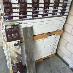 HDC Vinyl Flooring Click Lock Fireview Lookout Gray