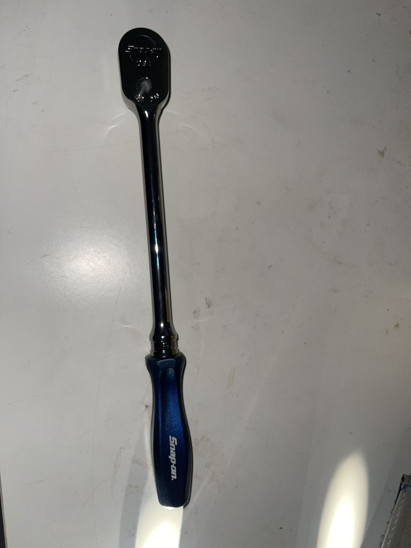 3/8 Drive Long Snap-On Blue Hard Handle Ratchet!!!