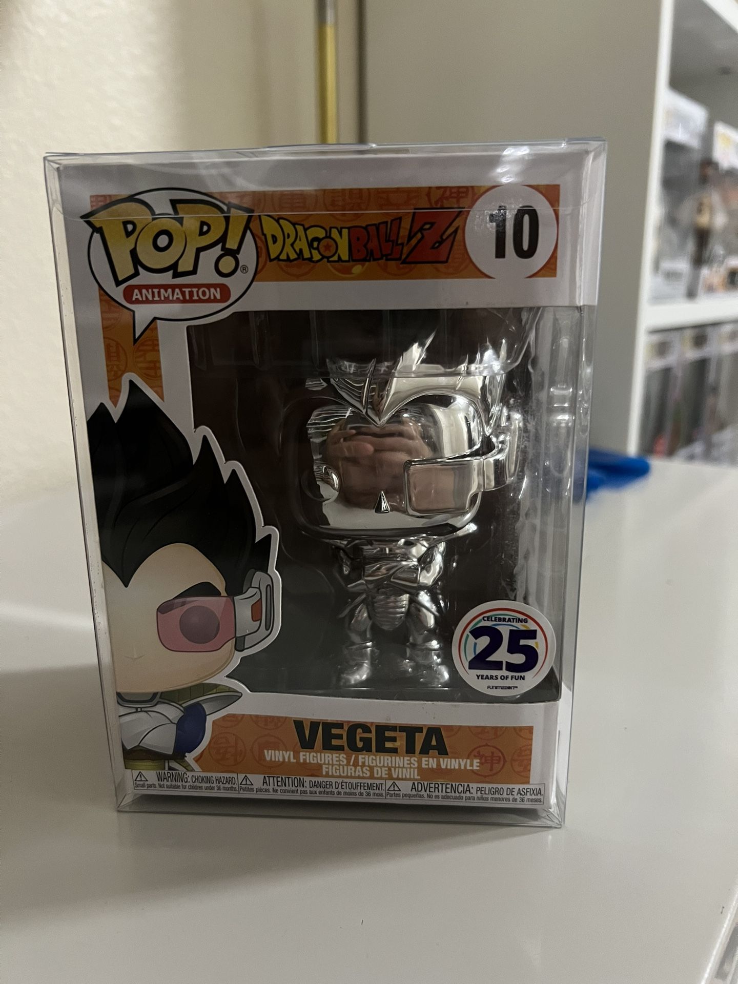 Chrome vegeta Funko pop