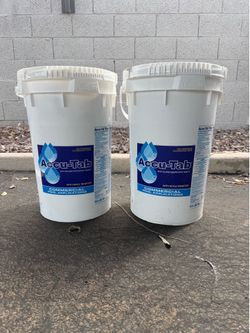 Accu-Tab Blue Calcium Hypochlorite Tablets 60 lbs