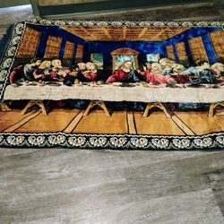 50" X 70". Wall Rug Pickup Only Cash 