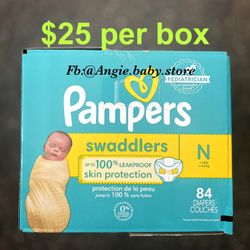 Pampers Swaddlers Size Newborn 