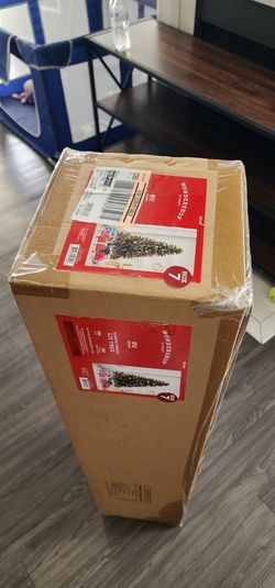 Wondershop 6.5 ft Pre-Lit Alberta Spruce Christmas Tree