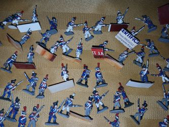 Antique Or Vintage Napoleonic War Era Soldiers