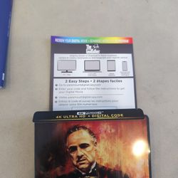 The Godfather 4K Movie Digital Code Copy