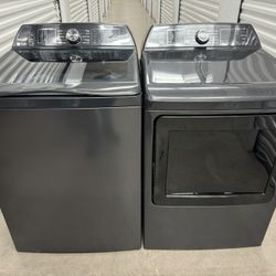 GE Profile Washer And Electric Dryer
