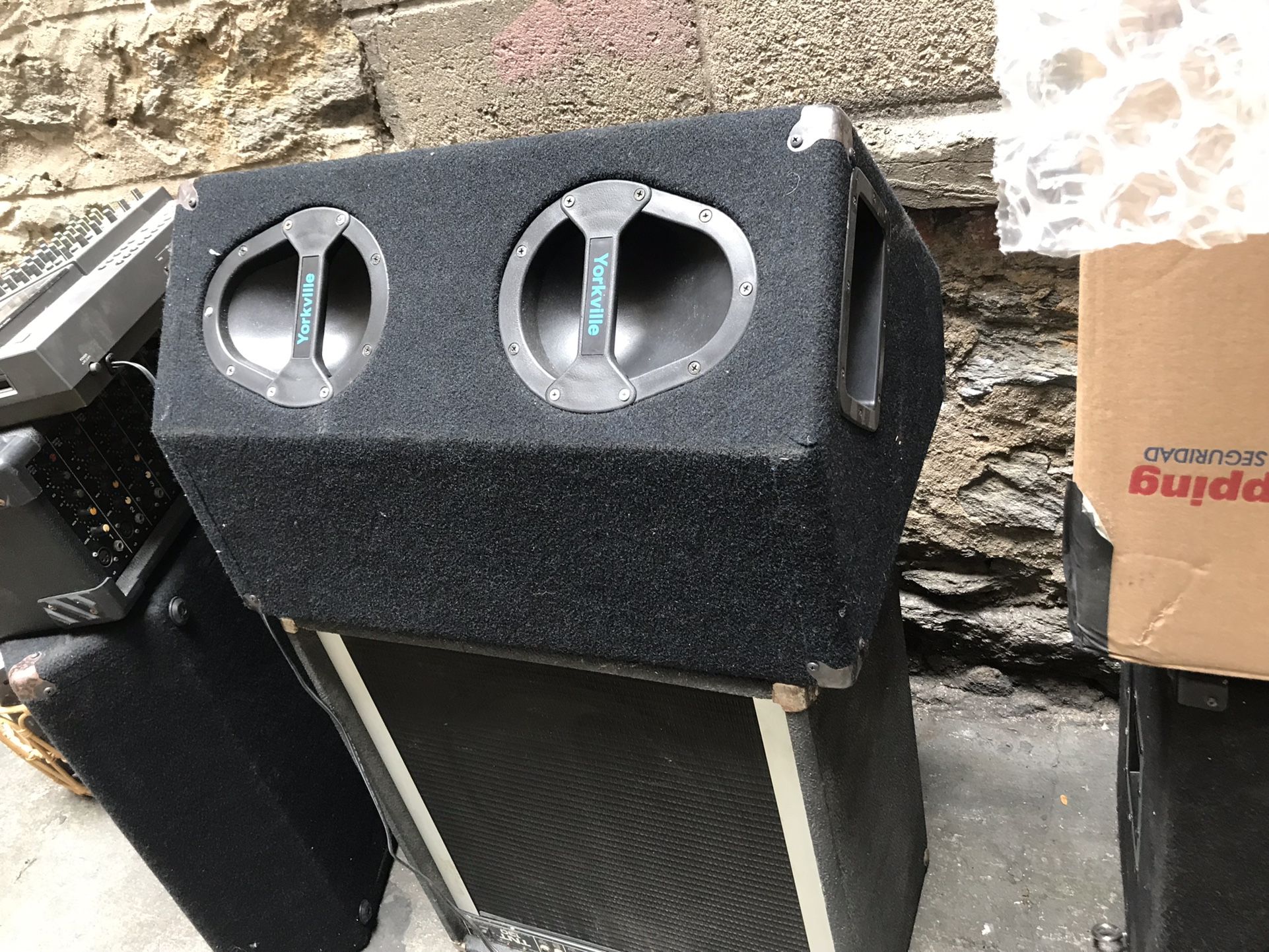 Peavy Xperience/Yorkville Speakers.. Mixers/Amplifiers
