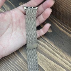 Gold Milanese Apple Watch Band