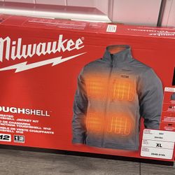 Milwaukee Gray Heated Jacket XL complete kit