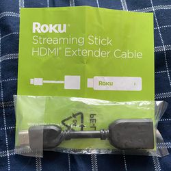 Roku Streaming Stick HDMI Extender Cable - BRAND NEW