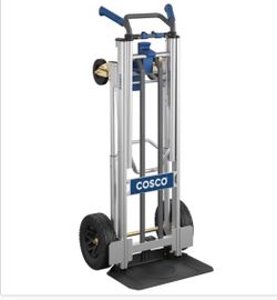 COSCO 5-in-1 Convertible Hand Truck with 3 Position Extendable Handle