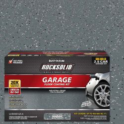Rust-Oleum Epoxy Garage Floor Kit  2.5car Garage
