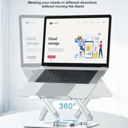 Adjustable Foldable Laptop Stand – Boost Posture, Fits All Laptops