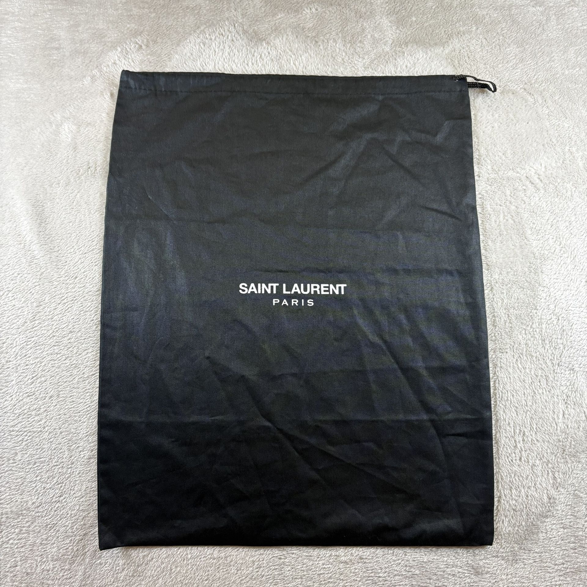 Saint Laurent Designer Cloth Dust Bag Accessory Garment Keeper -Drawstring 14x17