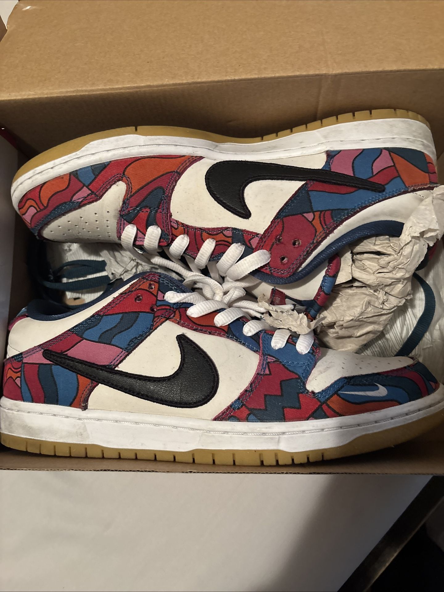 Nike SB Parra Dunks Sz 10