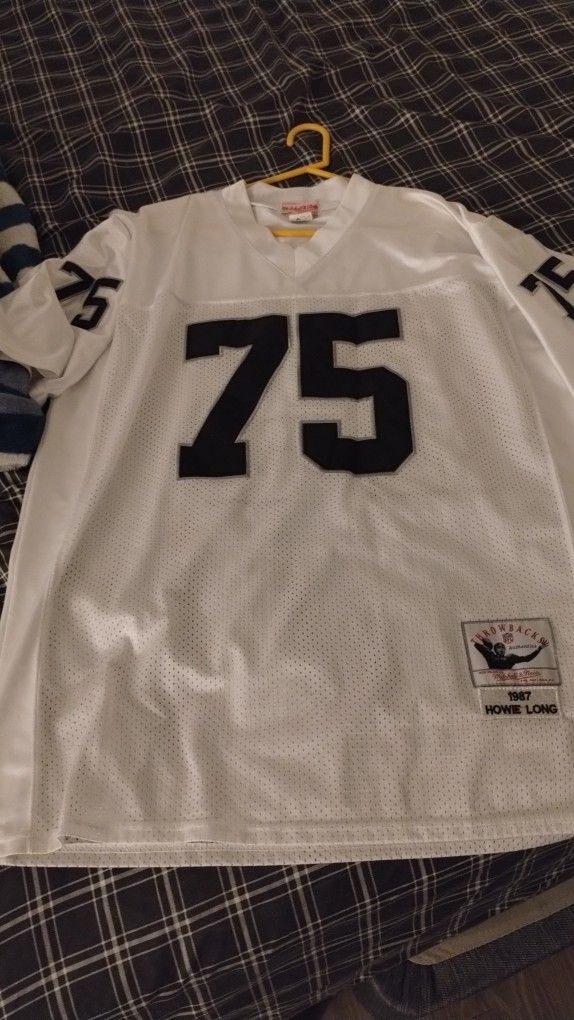 Mitch &Ness Howie Long Raiders Jersy