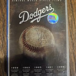 Los Angeles Dodgers Vintage World Series Film DVD 2006 2-Disc Set 63 65 81 1988