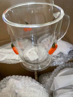 New glass mug
