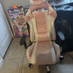 Free Pink Gaming  Chair 