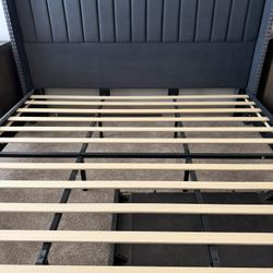 King Size-Low Profile Platform Bed