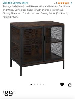 Small Storage Cabinet 