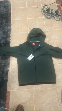 Nike Tech Fleece Full-Zip Hoodie Green