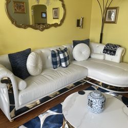 Five piece sectional sofa
