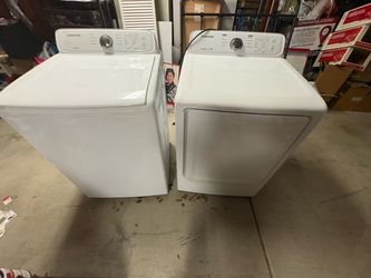 Washer and dryer