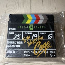 Mortal Kombat 2 Cage Clapboard Popcorn Bucket Cinemark