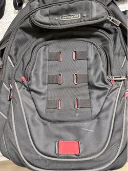 Samsonite Tectonic PFT Laptop Backpack, Black/Red, 17-Inch