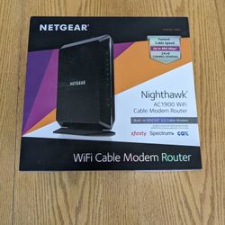 New Netgear Nighthawk AC1900