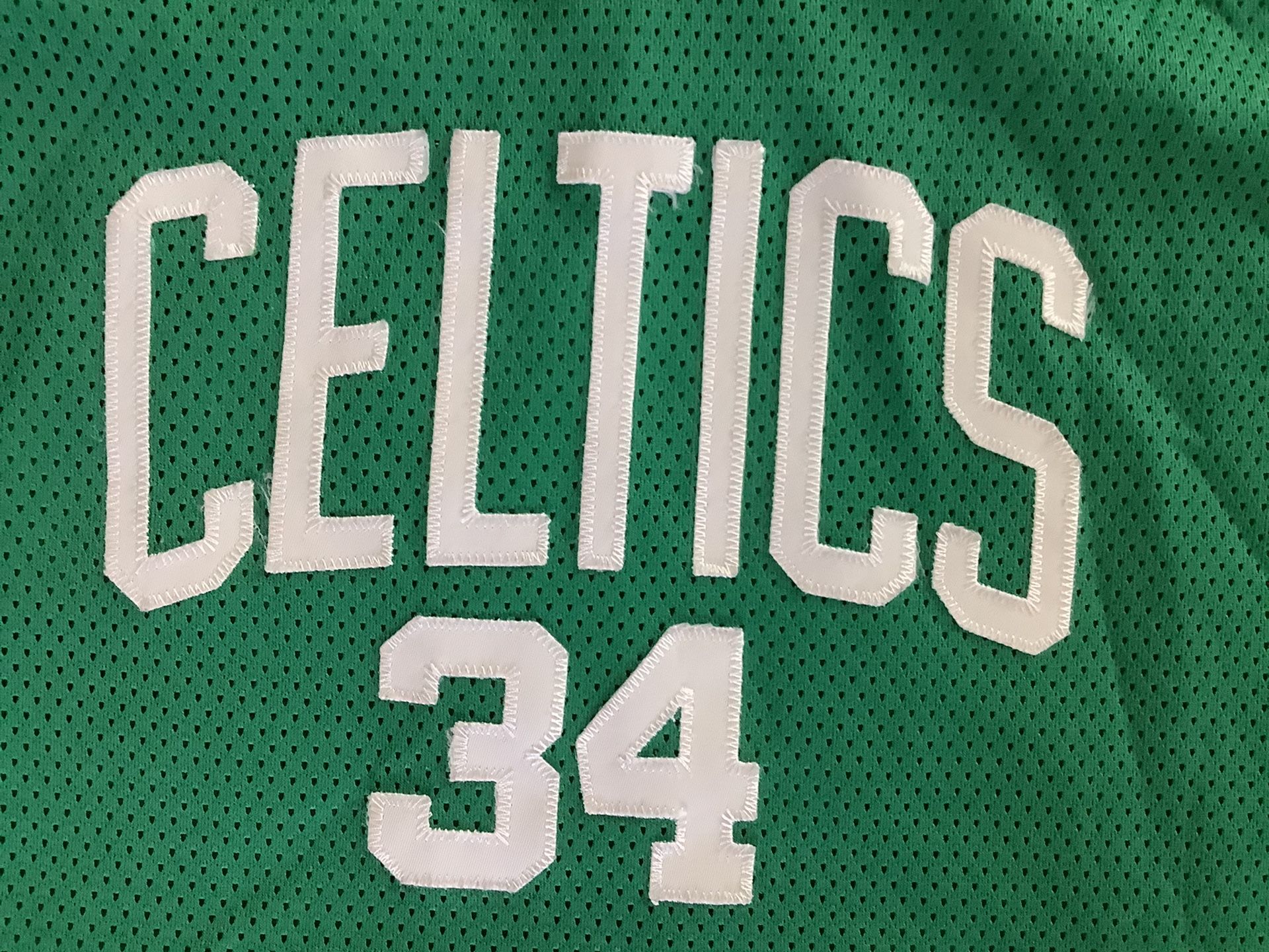 Vintage Reebok Celtics Jersey Dress #34 Stitched
