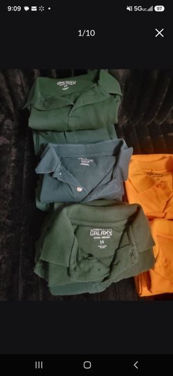 School Uniform Boys 14/Xl Shirt, Medium Pants And Shorts