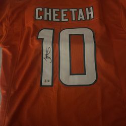 Signed and Authenticated Tareek hill Custom Jersey 