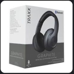 TRAXX Bluetooth GRAPHITE Wireless Headphones