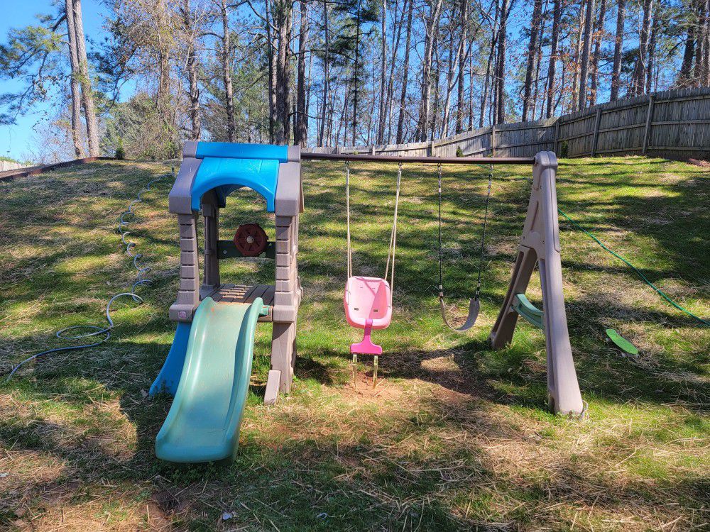 Step2 Play Up Gym Set, Swing Set With Slide