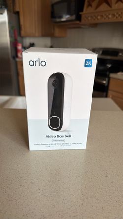 Arlo Security Video Doorbell 2nd Gen “New” In Box