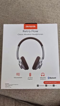AIWA RETRO WIRELESS HEADPHONES