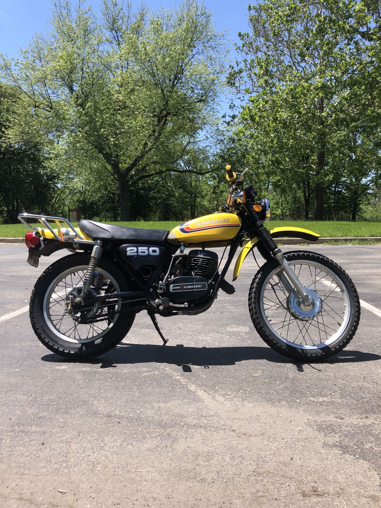 1973 Kawasaki F11 250 Enduro 900 Miles!!!