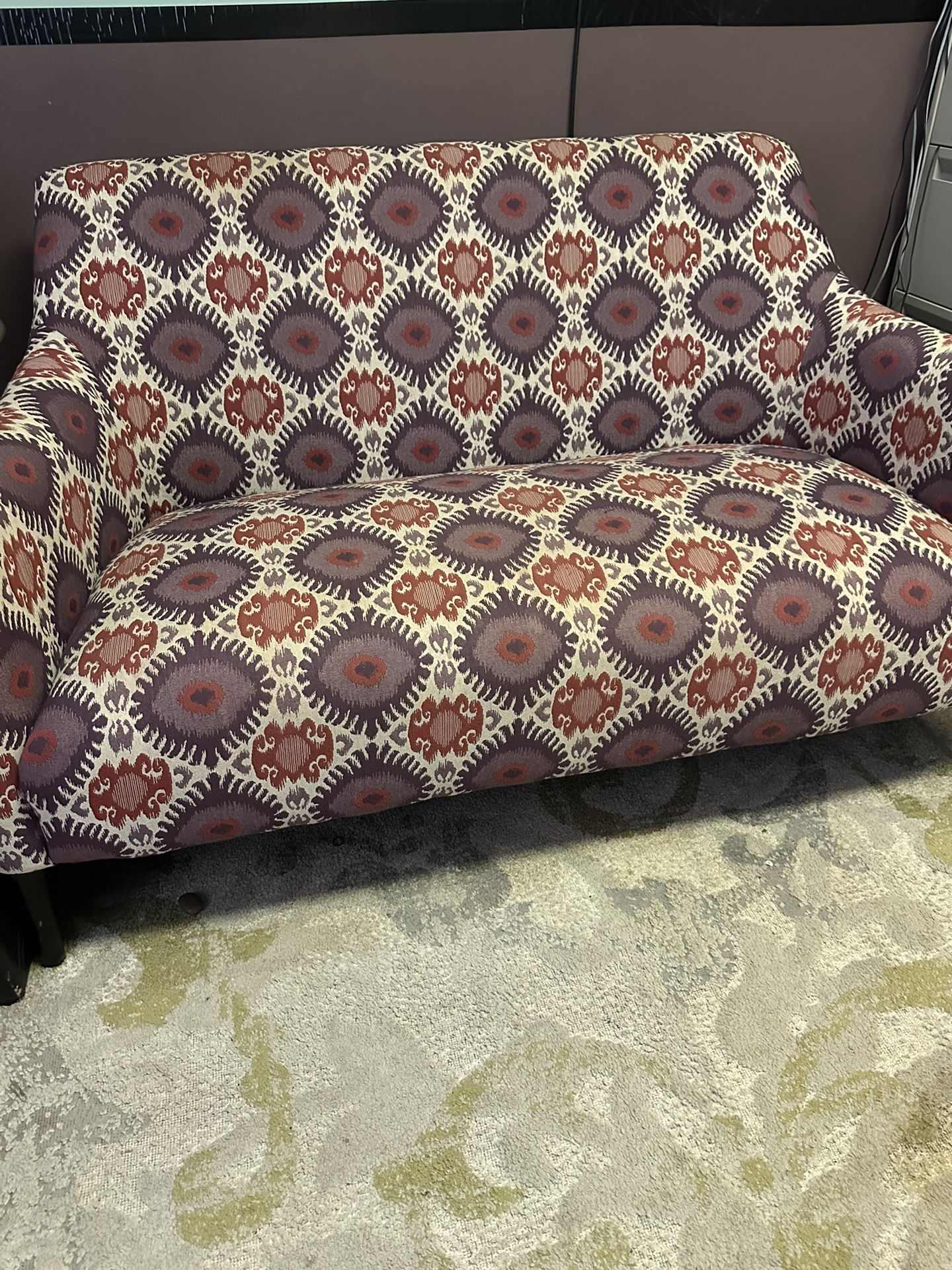 Bold & Beautiful Statement Loveseat