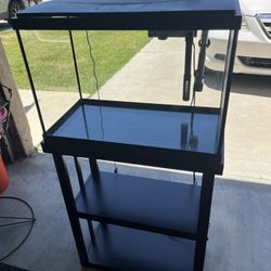 20 Gallon Fish Tank Plus Stand 