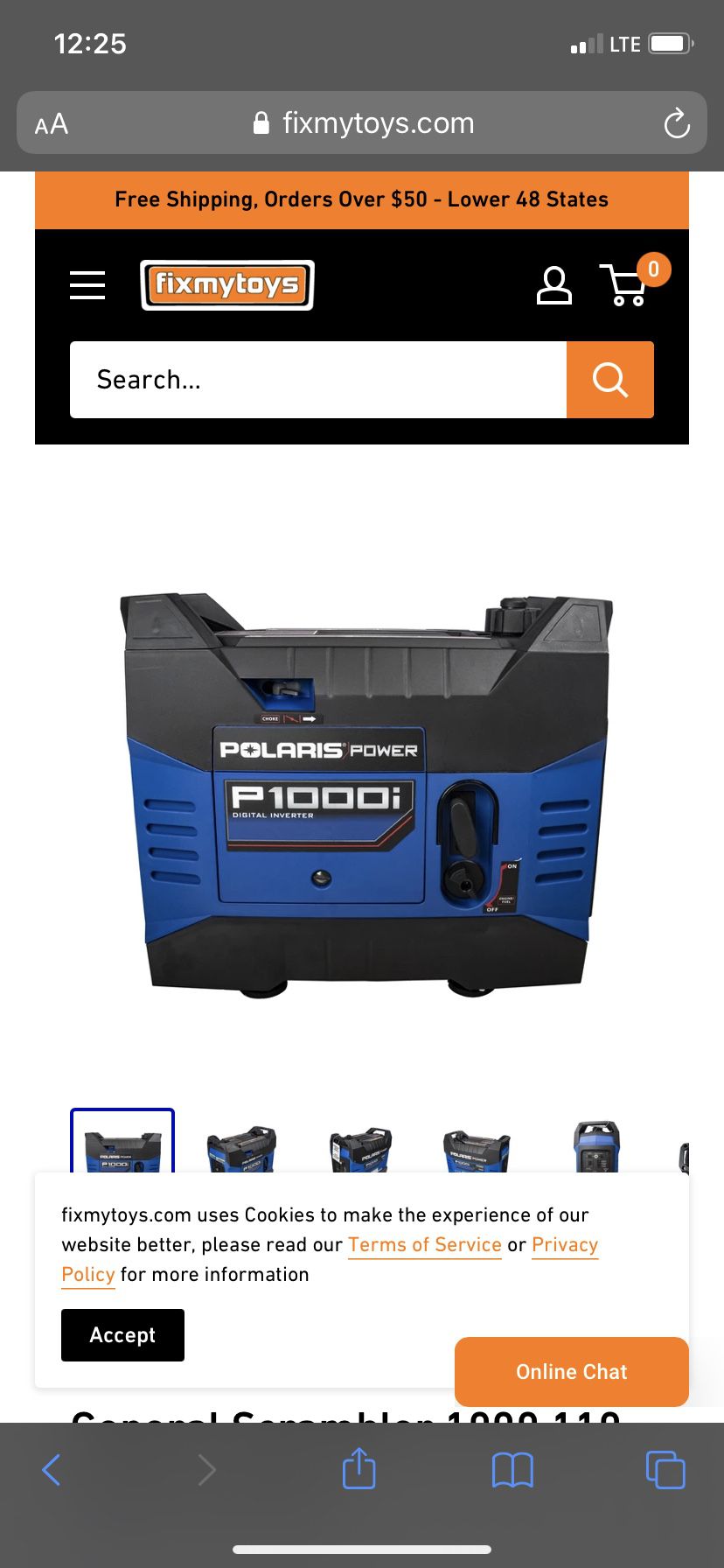 Polaris P1000i Inverter / Generator