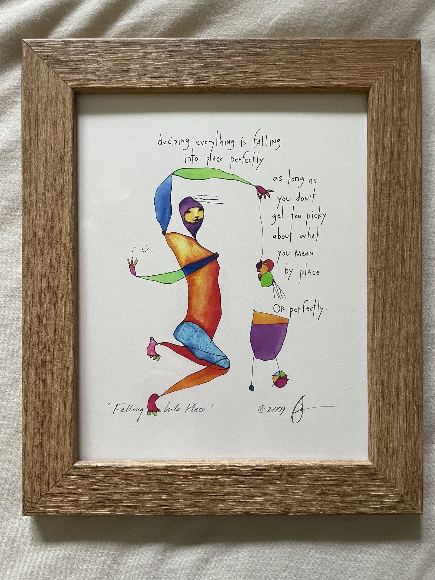 Whimsical Art Print (Story People - Brian Andreas)