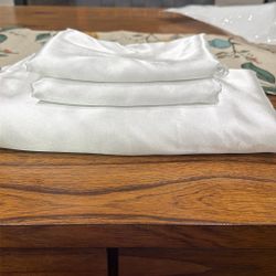 One Set Silk Sheets Queen Size