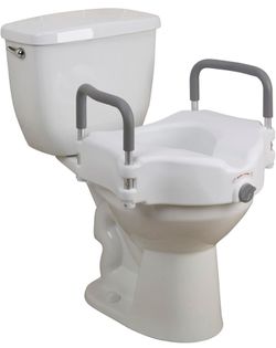 Raised Toilet Seat Risers with Handles – Multiple Options 🚽