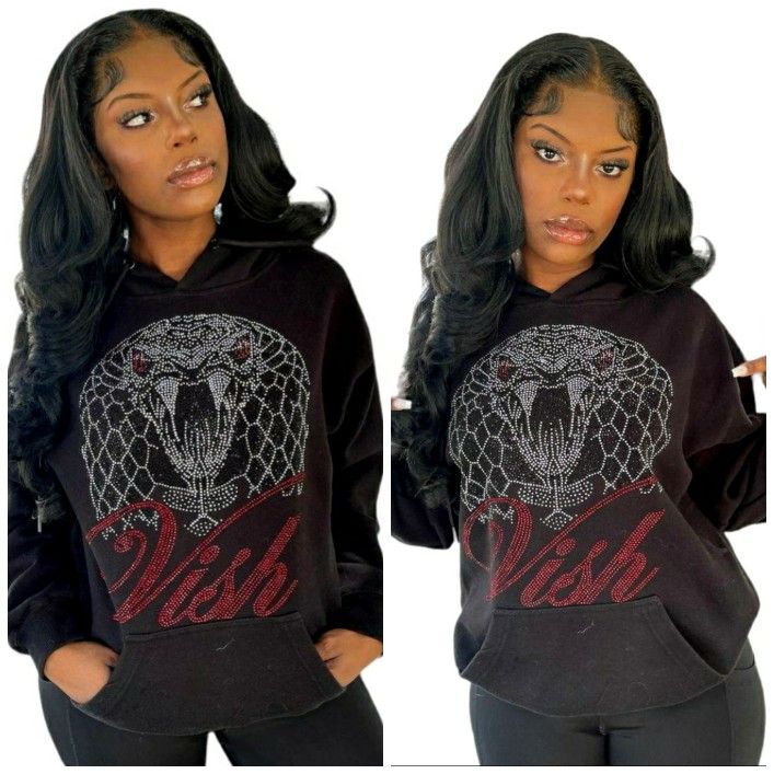 "Vish" UNISEX  Hoodie SZ MEDIUM