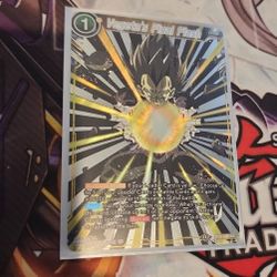 Vegetas Final Flash $15