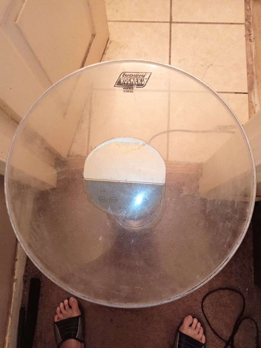 LUDWIG{rocker}#18"clear drum  head